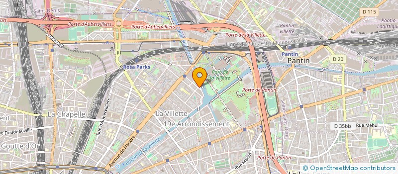 localisation de l'entreprise MINI-CROQ à PARIS