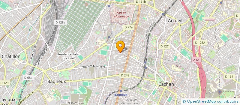 localisation de l'entreprise MINI DATA à BAGNEUX