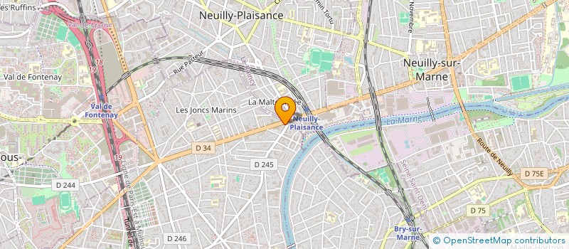 localisation de l'entreprise MINI MARCHE à LE PERREUX-SUR-MARNE