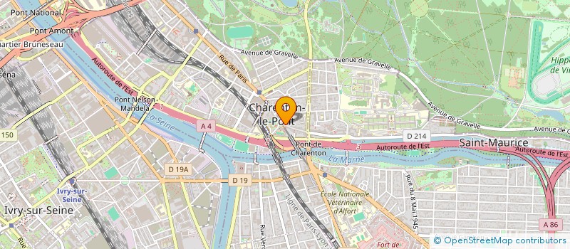 localisation de l'entreprise MINI MARKET à CHARENTON-LE-PONT