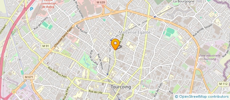 localisation de l'entreprise MINI MARKET  TOURCOING