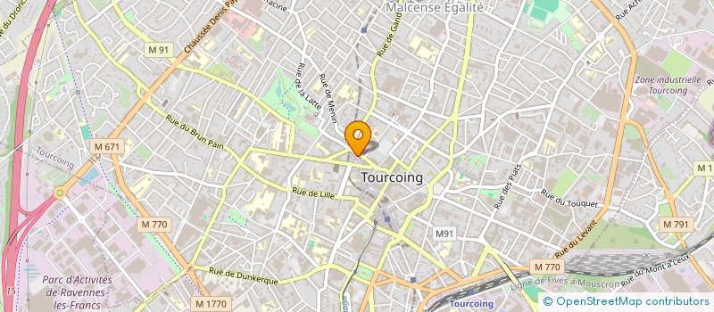 localisation de l'entreprise MINI MARKET  TOURCOING