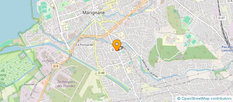 localisation de l'entreprise MINI MARKET  MARIGNANE