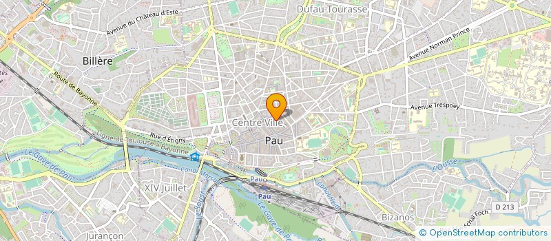 localisation de l'entreprise MINI MODELES PASSION à PAU