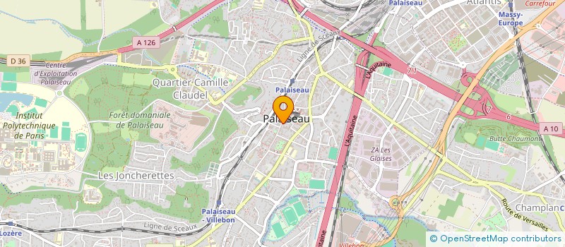 localisation de l'entreprise MINI NAILS à PALAISEAU