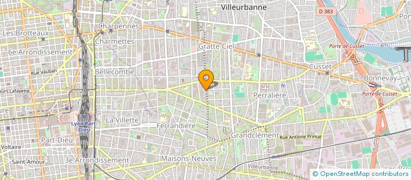 localisation de l'entreprise MINI PLEAT FILTER à VILLEURBANNE
