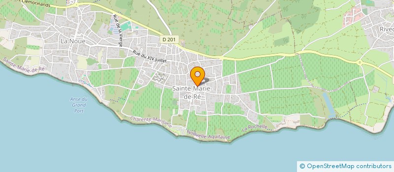 localisation de l'entreprise MINI POUSS'  SAINTE-MARIE-DE-RE