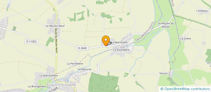 localisation de l'entreprise MINI-POUSS'  SAINT-ROGATIEN