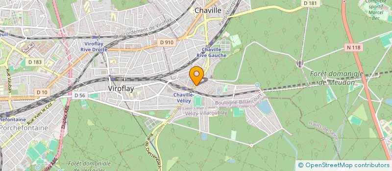 localisation de l'entreprise MINI PRESSING à CHAVILLE