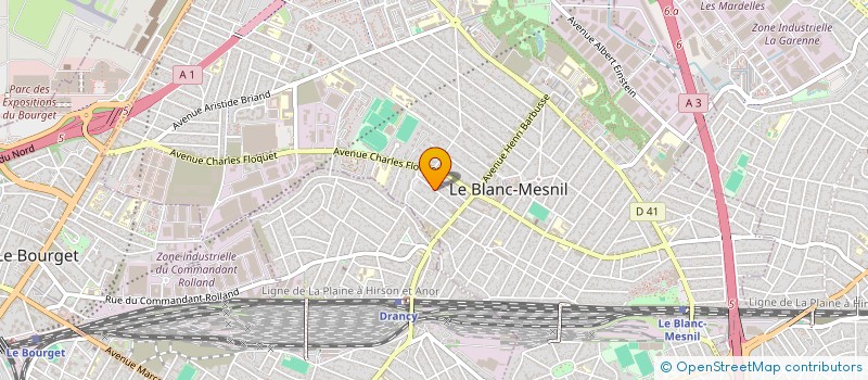 localisation de l'entreprise MINI SOL à LE BLANC-MESNIL