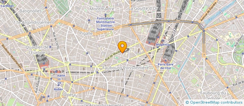 localisation de l'entreprise MINI TEX  PARIS