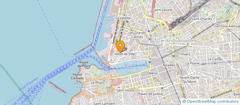 localisation de l'entreprise MINI THEATRE DE MARSEILLE à MARSEILLE