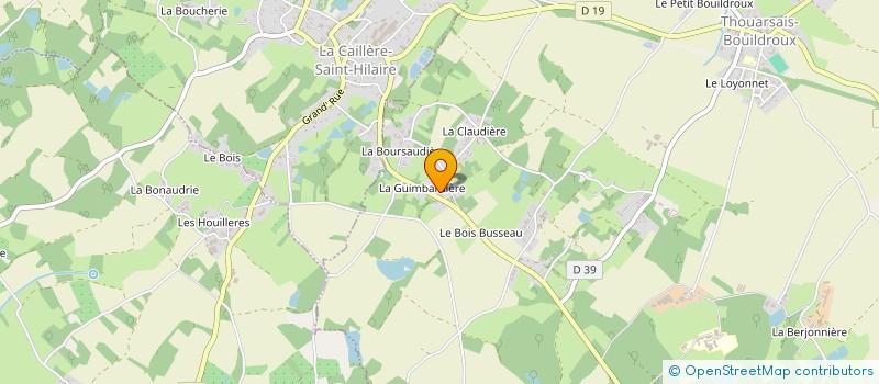 localisation de l'entreprise MINI VOYAGES à RIVES-DU-FOUGERAIS