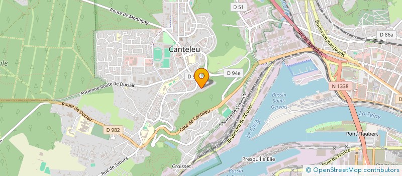 localisation de l'entreprise MINI WORLD 76 à CANTELEU