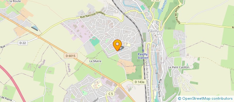 localisation de l'entreprise MINI'YARDISES  PAVILLY