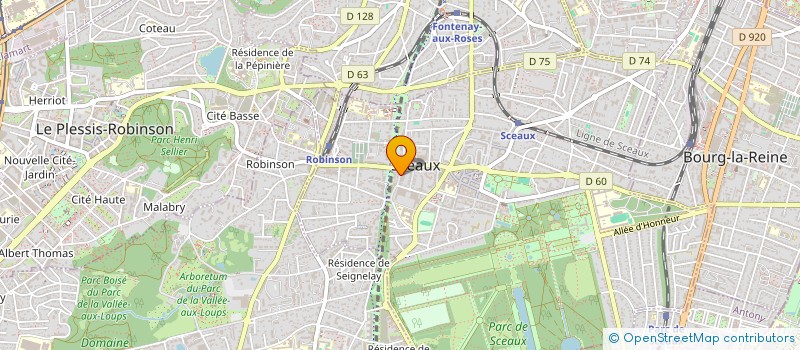 localisation de l'entreprise MINIBERRY à SCEAUX
