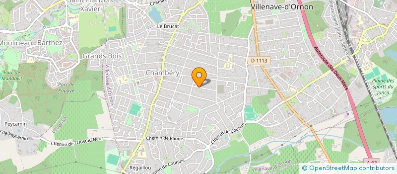 localisation de l'entreprise MINIBILO  VILLENAVE-D'ORNON