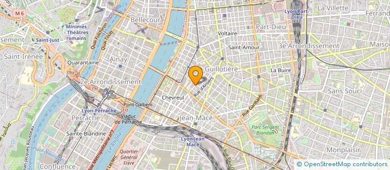 localisation de l'entreprise MINIBOX CONSEIL & COMMUNICATION  LYON