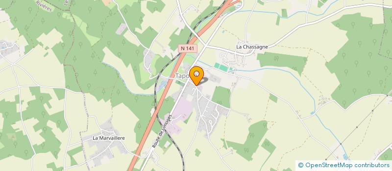 localisation de l'entreprise MINIBULLE à TAPONNAT-FLEURIGNAC