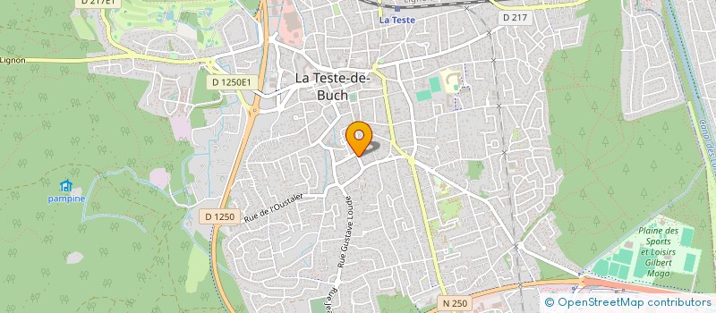 localisation de l'entreprise MINIBULLE GROUP à LA TESTE-DE-BUCH