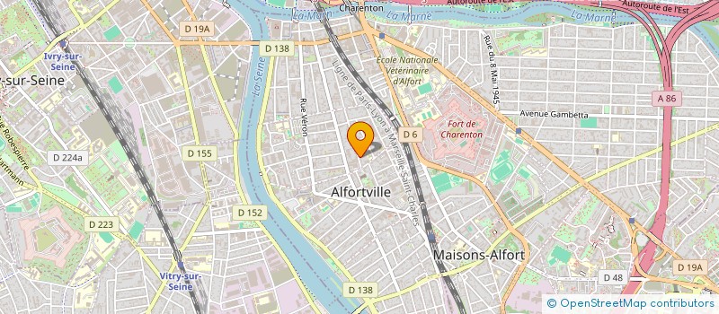 localisation de l'entreprise MINIBURGER à ALFORTVILLE