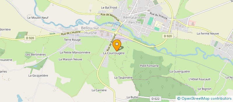 localisation de l'entreprise MINIC à REMALARD-EN-PERCHE