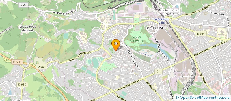 localisation de l'entreprise MINICASSE AUTO à LE CREUSOT