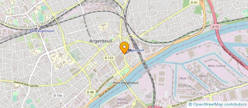 localisation de l'entreprise MINIDHOM à ARGENTEUIL