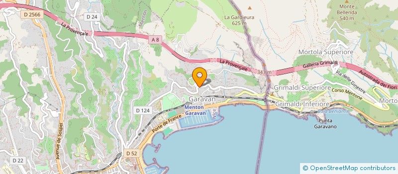 localisation de l'entreprise MINIDOU à MENTON