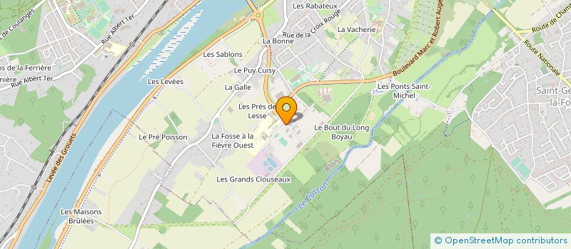 localisation de l'entreprise MINIER BETON BLOIS à BLOIS