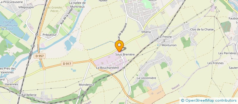 localisation de l'entreprise MINIER BETON VENDOME à NAVEIL