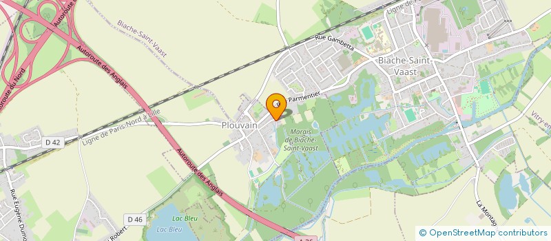 localisation de l'entreprise MINIETA  PLOUVAIN