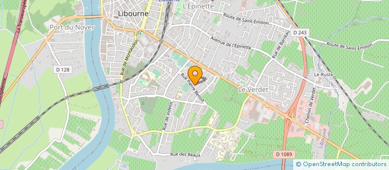 localisation de l'entreprise MINIFLOT  LIBOURNE