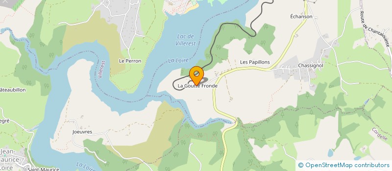 localisation de l'entreprise MINIGOLF CLUB ROANNAIS  COMMELLE-VERNAY