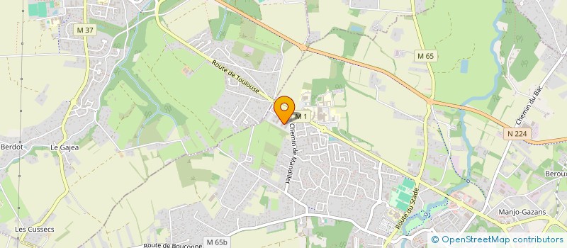 localisation de l'entreprise MINIKA  BALMA