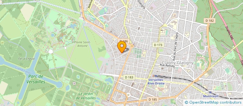 localisation de l'entreprise MINILIONS VERSAILLES à VERSAILLES