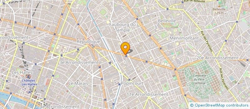 localisation de l'entreprise MINILOR  PARIS