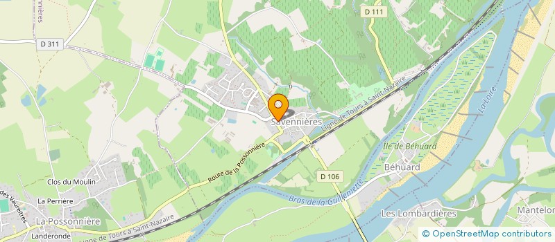 localisation de l'entreprise MINILOU SAVENNIERES  SAVENNIERES