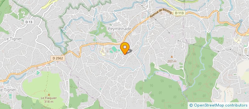 localisation de l'entreprise MINIM@GONZALEZ  PEYMEINADE