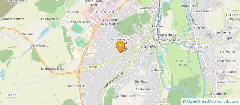 localisation de l'entreprise MINIMALE à LOCHES