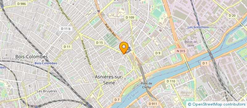 localisation de l'entreprise MINIMARCHE ASNIERES à ASNIERES-SUR-SEINE
