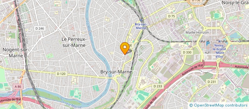 localisation de l'entreprise MINIMARCHE HAUTS DE SEINE à BRY-SUR-MARNE