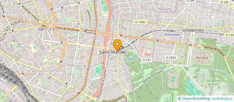 localisation de l'entreprise MINIMATIQUE à SAINT-MANDE