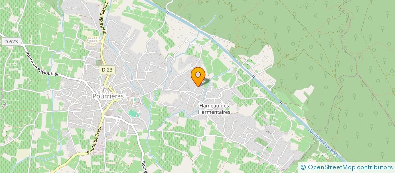 localisation de l'entreprise MINIMES  POURRIERES