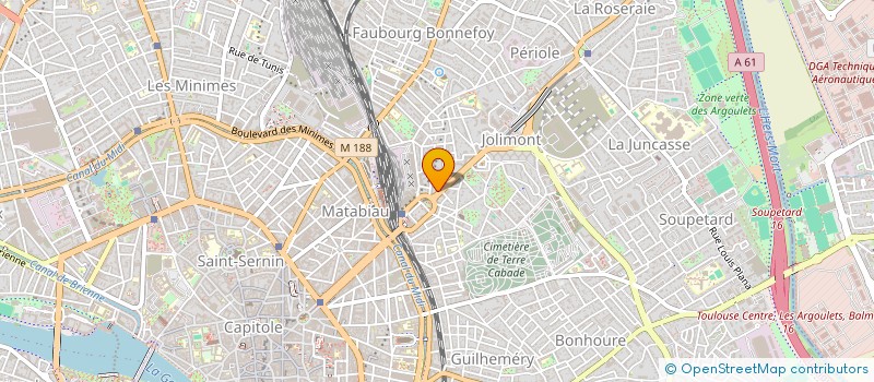 localisation de l'entreprise MINIMES DAGNAUX à TOULOUSE