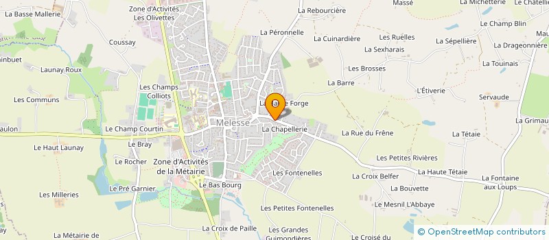 localisation de l'entreprise MINIMMO  MELESSE