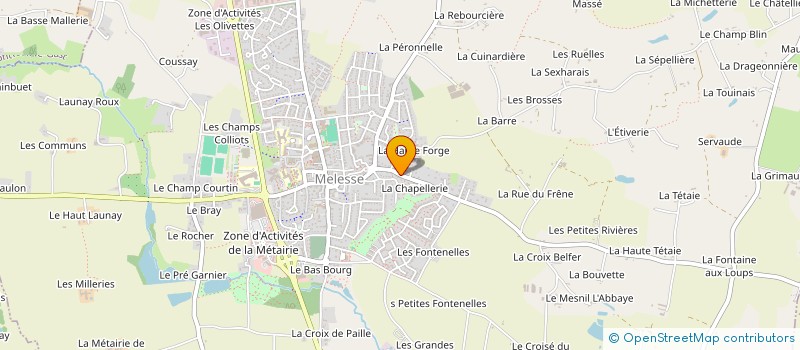 localisation de l'entreprise MININVEST  MELESSE