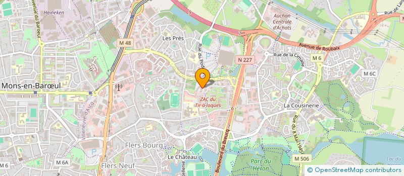 localisation de l'entreprise MINIPARC22 à VILLENEUVE-D'ASCQ