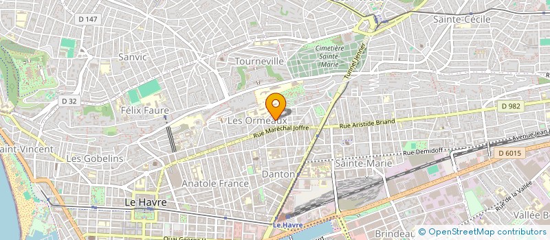 localisation de l'entreprise MINIS à LE HAVRE