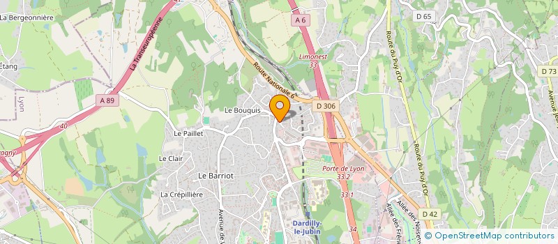 localisation de l'entreprise MINISARI 2  DARDILLY